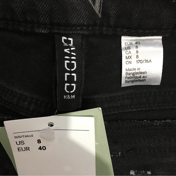 NEW BLACKPINK X H&M Mid Rise Flare Jeans - Picture 10 of 16